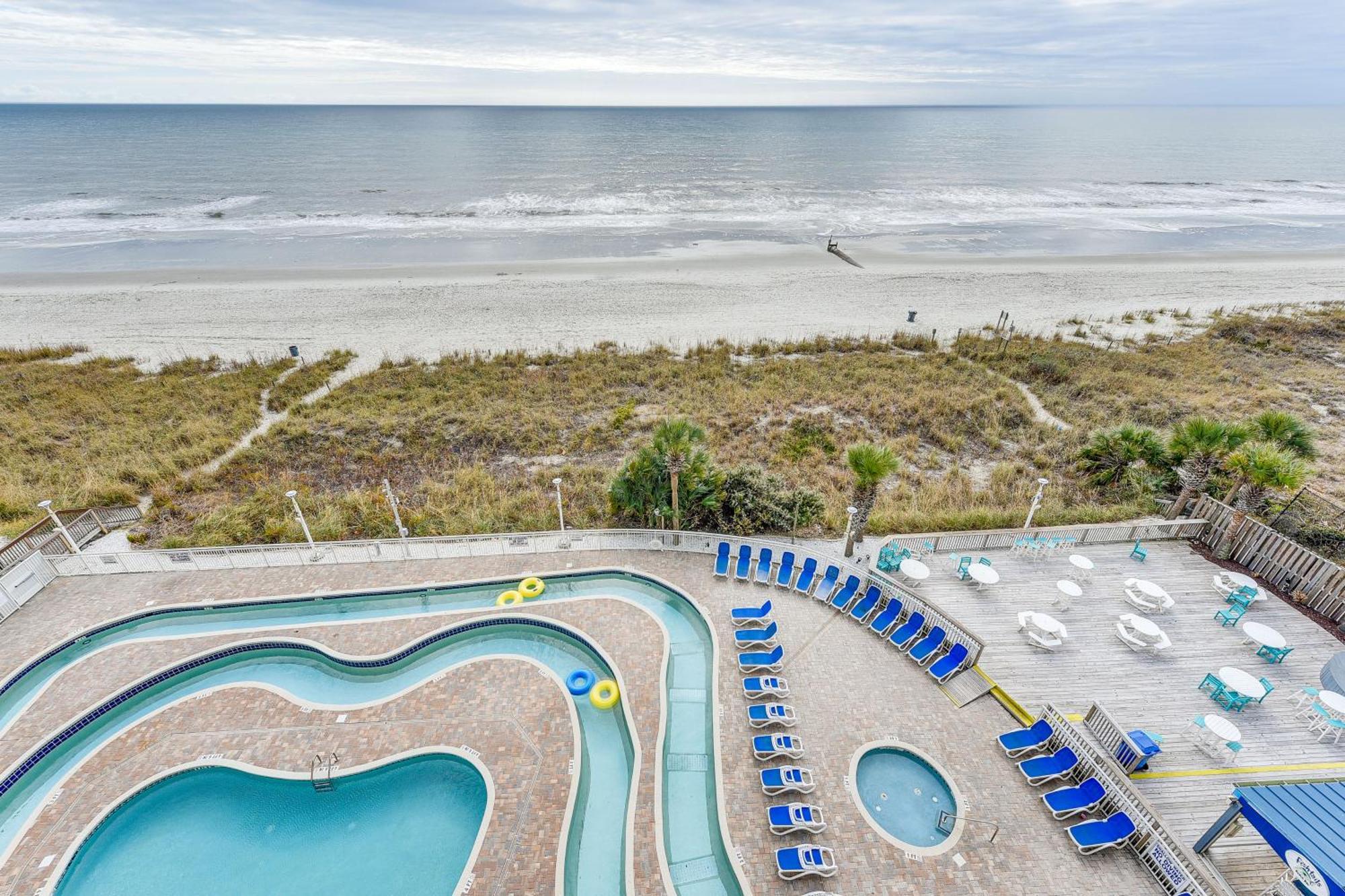 Oceanfront North Myrtle Beach Gem Pools Access! Exterior foto